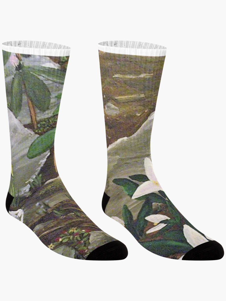 Thumbnail 3 of 5, Socks, Turtle designed and sold by Robin Kinnard.