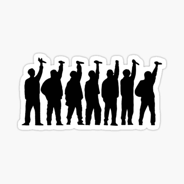 BTS SILHOUETTE Sticker