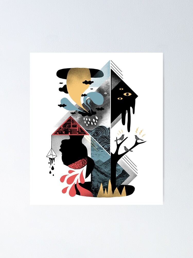 Alternate view of Shapes and Nightmares Poster