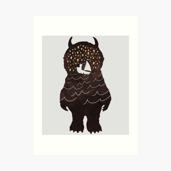 And Into The Night Art Print