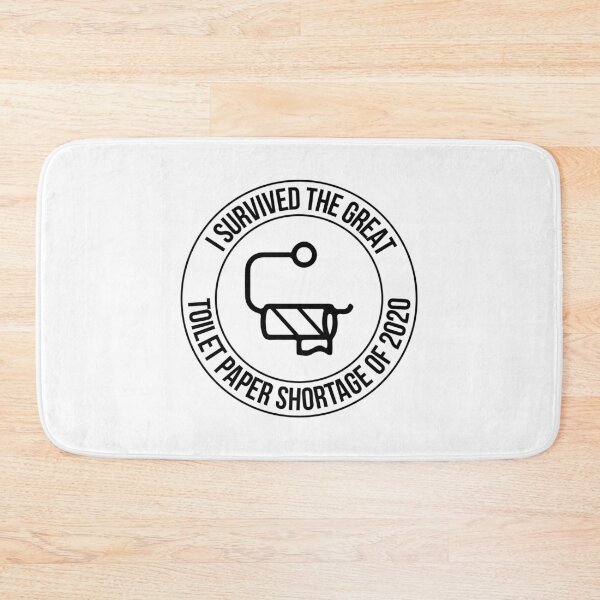 Item preview, Funny Toilet Paper Design, Survived Great Shortage Of 2020 designed and sold by DNH Threads.