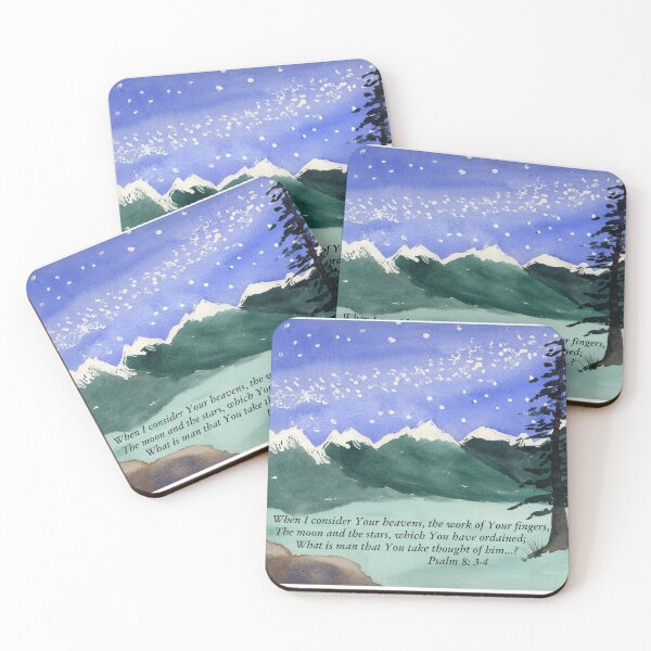 Item preview, Awesome God -  Psalm 8: 3-4 designed and sold by Diane Hall Watercolors.