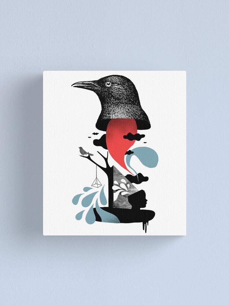 Alternate view of Brainwash Canvas Print