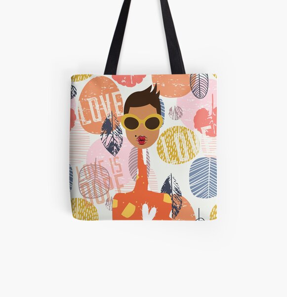 Love is Dope All Over Print Tote Bag