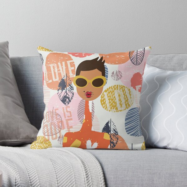Love is Dope Throw Pillow