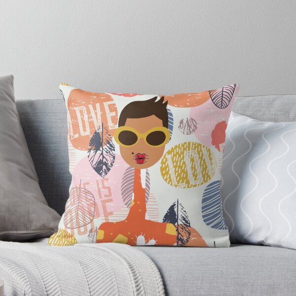 Love is Dope Throw Pillow