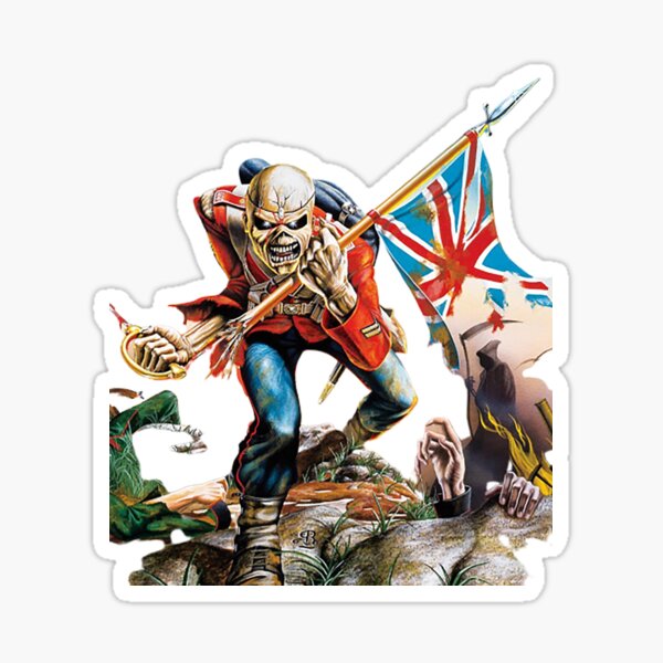 A Small Sticker ~ Iron Maiden