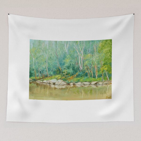 Item preview, The Yarra River at Ivanhoe East designed and sold by Dai Wynn Fine Art.