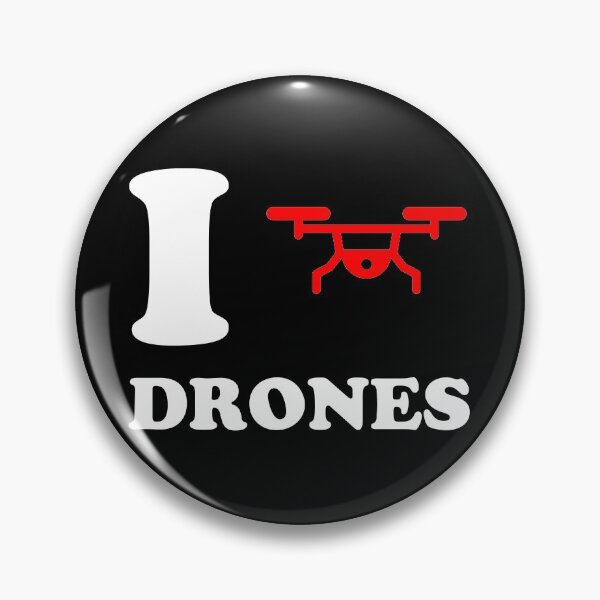 Aperçu de l'œuvre J'aime les drones créée et vendue par flippinsg.