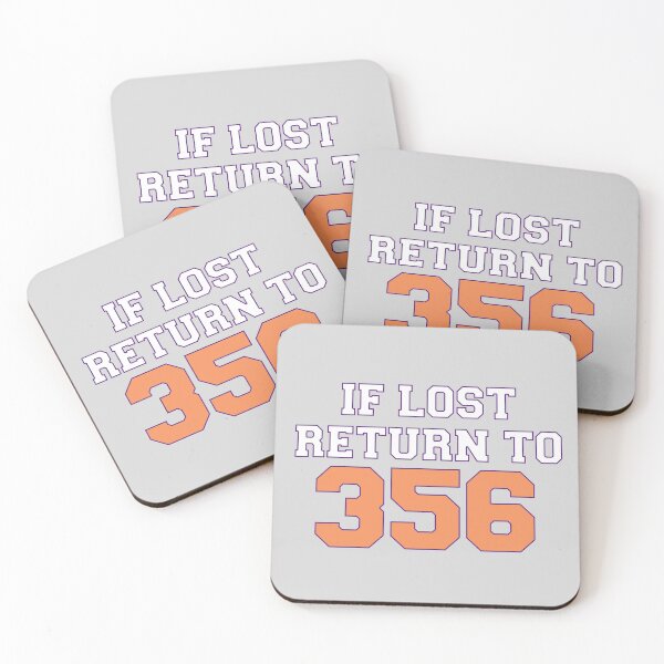 Item preview, If Lost Return To 356 designed and sold by emilees.