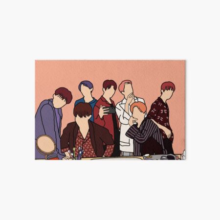 BTS OFFICIAL DIY Paintings_Boy with Luv – VFABasia