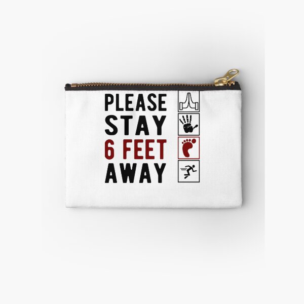 Item preview, PLEASE STAY 6 FEET AWAY  designed and sold by AnimaLovers.