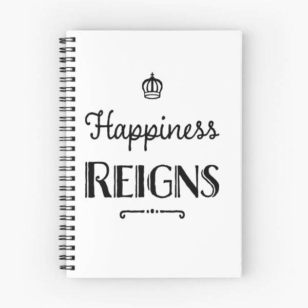 Item preview, Happiness Reigns inspirational quote  designed and sold by Uexpressme.