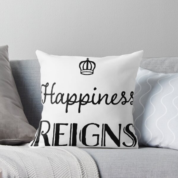 Item preview, Happiness Reigns inspirational quote  designed and sold by Uexpressme.