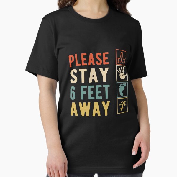 Item preview, PLEASE STAY 6 FEET AWAY  designed and sold by AnimaLovers.