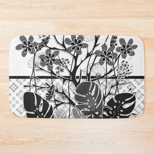 Item preview, White black pattern designed and sold by fuzzyfox.