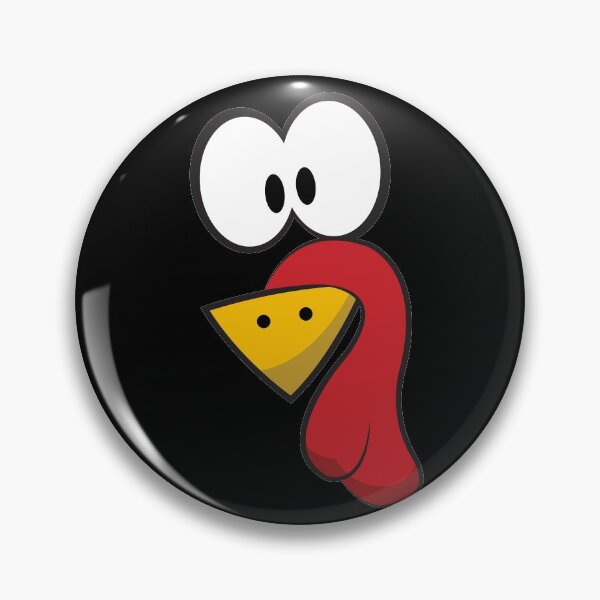 Item preview, Cute Turkey Face designed and sold by flippinsg.