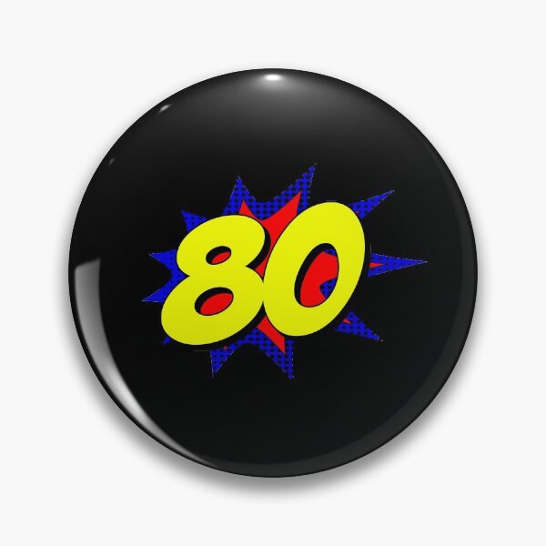 Item preview, Superhero 80 Years Old Birthday designed and sold by flippinsg.