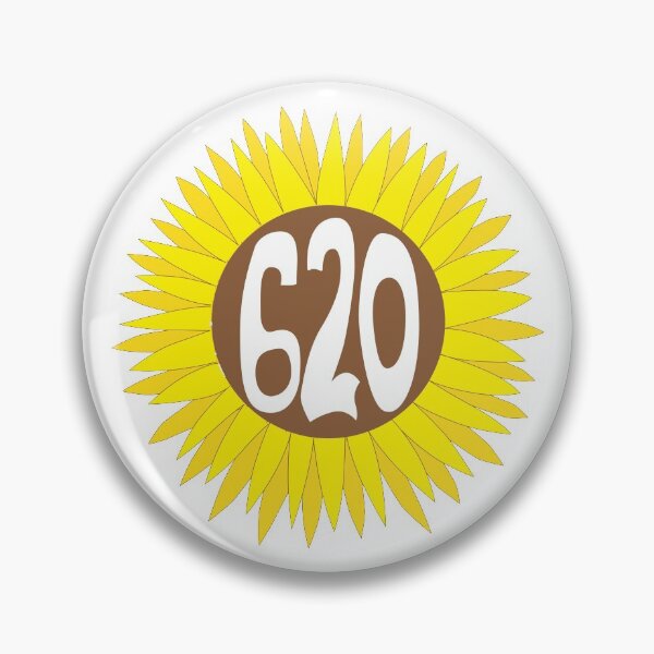 Item preview, Hand Drawn Kansas Sunflower 620 Area Code designed and sold by itsrturn.