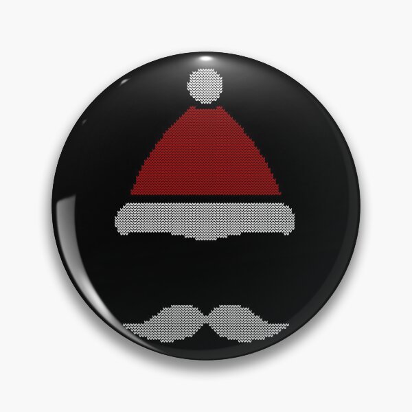 Artikelvorschau, Mustache Santa Hat Ugly Christmas Sweater entworfen und verkauft von flippinsg.