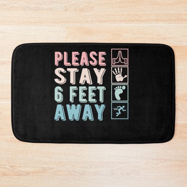 Item preview, PLEASE STAY 6 FEET AWAY  designed and sold by AnimaLovers.