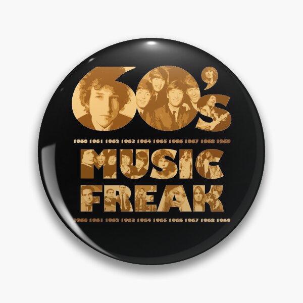 Item preview, 60's Music Freak designed and sold by HobzyMerch.
