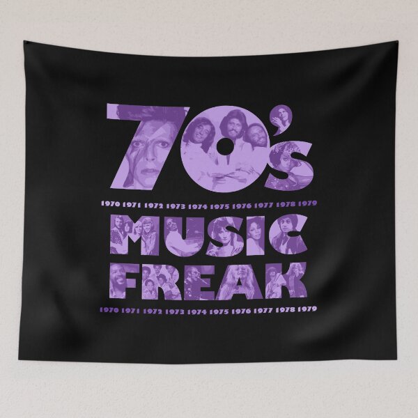 Item preview, 70's Music Freak designed and sold by HobzyMerch.