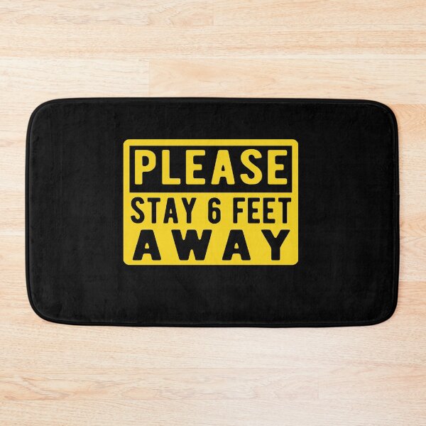 Item preview, PLEASE STAY 6 FEET AWAY  designed and sold by AnimaLovers.