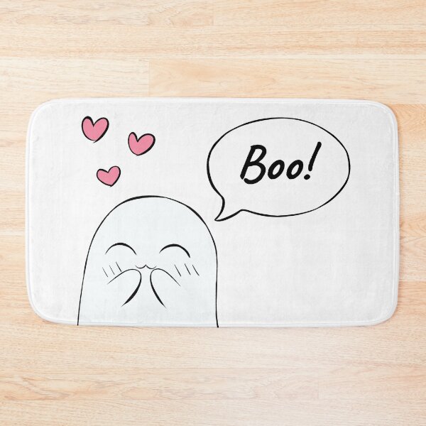Item preview, Boo! Bashful Ghost designed and sold by SlushieBunnie.