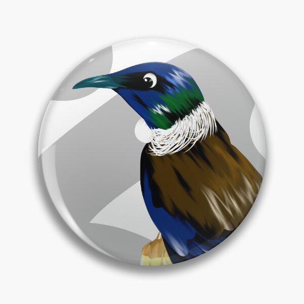 Item preview, Tui New Zealand Bird designed and sold by piedaydesigns.