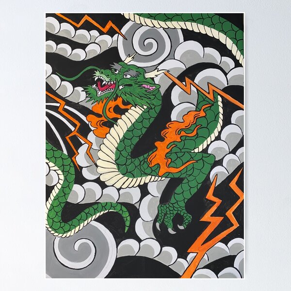 Item preview, Japanese dragon designed and sold by BrandonStum.