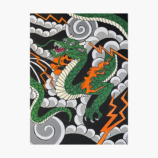 Item preview, Japanese dragon designed and sold by BrandonStum.