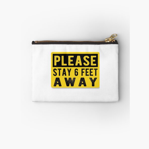 Item preview, PLEASE STAY 6 FEET AWAY  designed and sold by AnimaLovers.