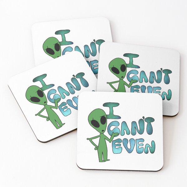 Item preview, Alien I Can’t Even  designed and sold by Craftyndcranky.