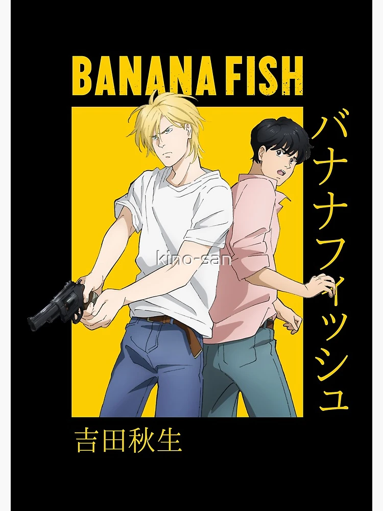 Banana Fish - Ash Lynx & Eiji Okumura B Wall Scroll – Great