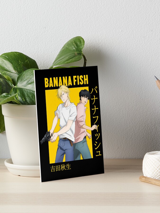 Banana Fish - Ash Lynx and Eiji Okumura Art Board Print for Sale