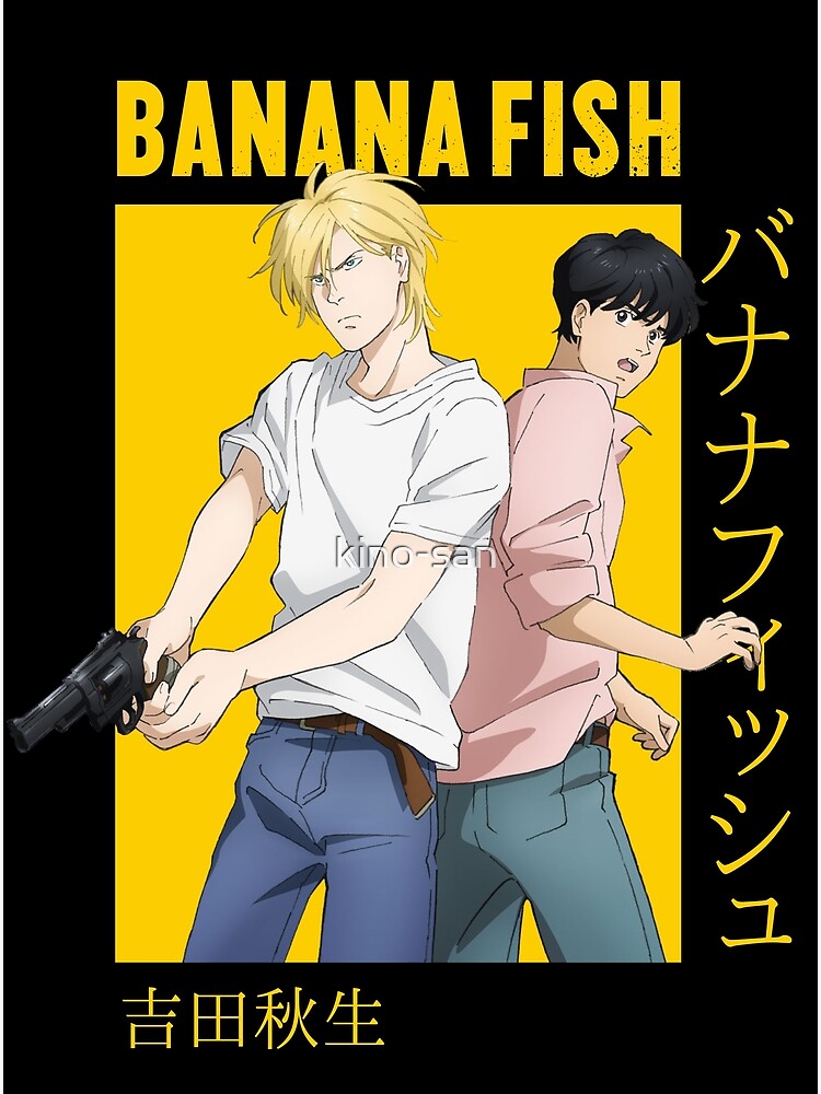 Banana Fish Ash Lynx Eiji Okumura Card Anime Poster for Sale by kino-san