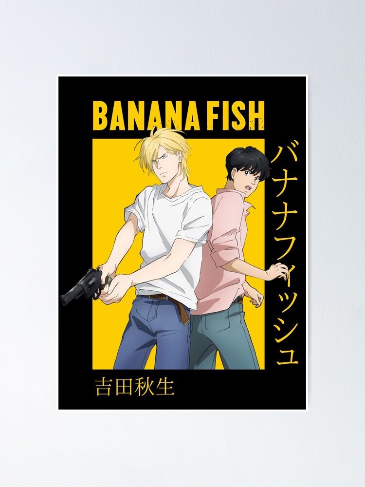 Amazon.com: Banana Fish Anime Poster Wall Art Poster Gifts Bedroom Prints  Home Decor Hanging Picture Canvas Painting Posters 24x36inch(60x90cm):  Posters & Prints