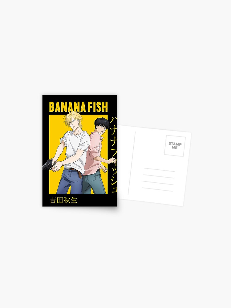 Banana Fish Ash Lynx Eiji Okumura Card Anime Poster for Sale by kino-san