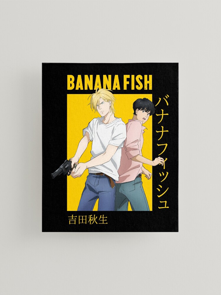 Ash Lynx and Eiji Okumura Led Anime Lamp (Banana Fish)