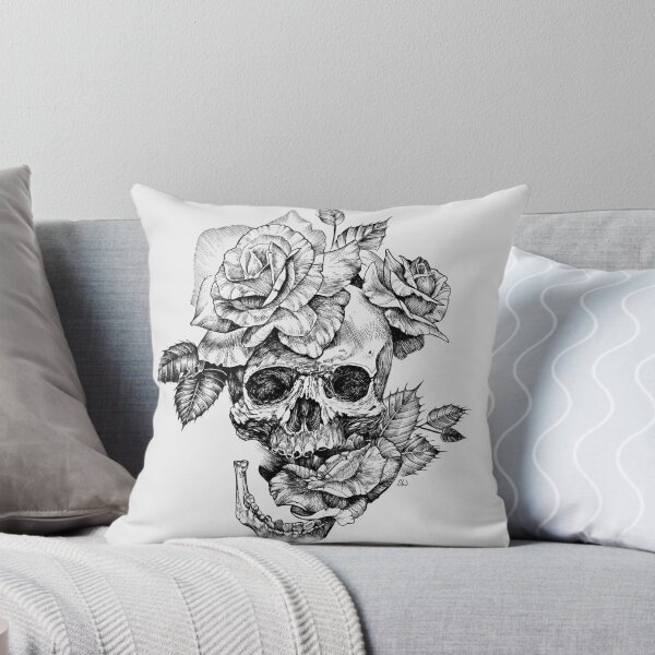 Item preview, Skull And Roses designed and sold by saraknid.