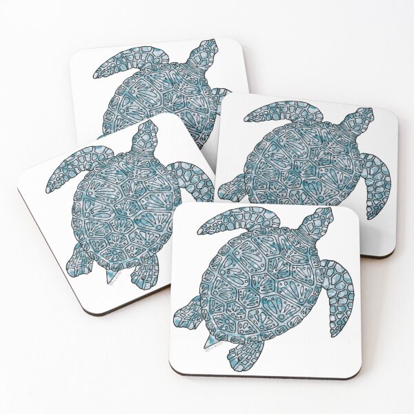 Item preview, Blue Sea Turtle designed and sold by Hanna M.