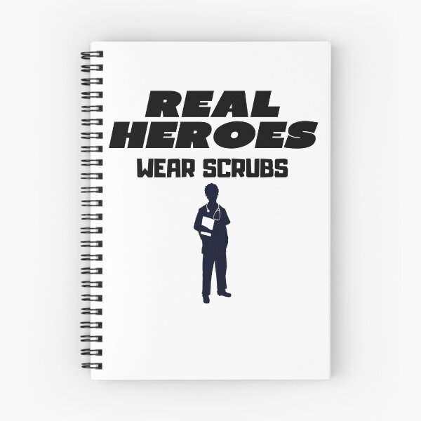 Item preview, Real Heroes Wear Scrubs designed and sold by Triumphance.