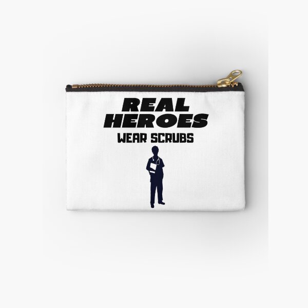 Item preview, Real Heroes Wear Scrubs designed and sold by Triumphance.