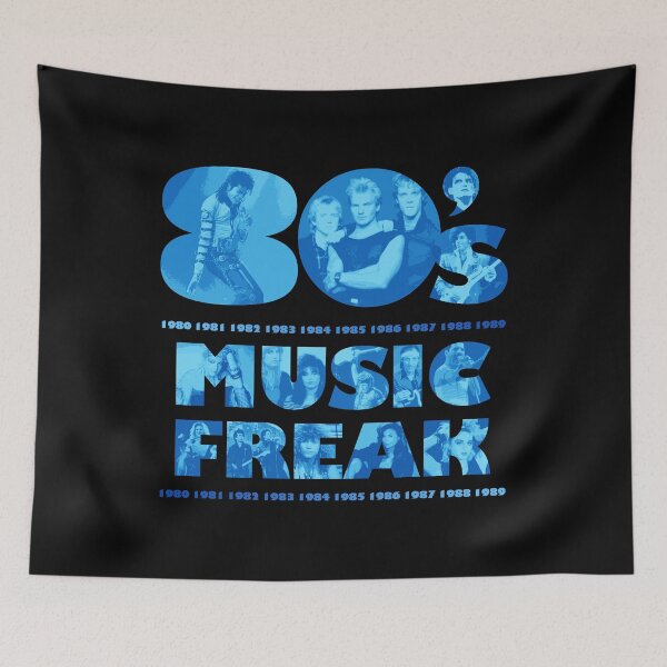Item preview, 80's Music Freak designed and sold by HobzyMerch.