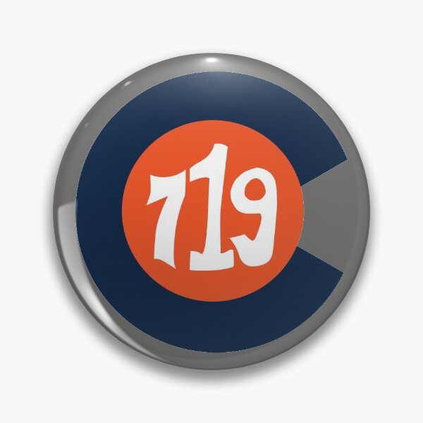 Item preview, Hand Drawn Colorado Flag 719 Area Code Broncos designed and sold by itsrturn.