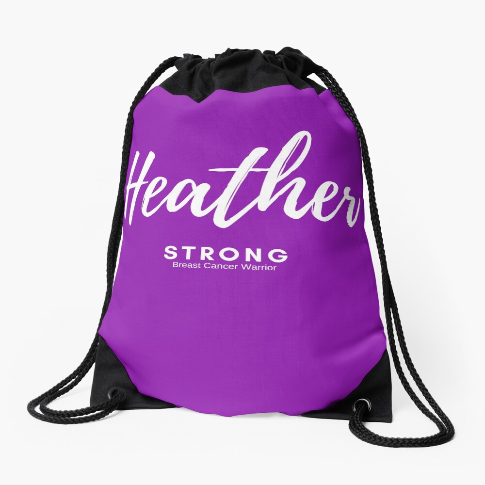 Heather Strong - Light Version Drawstring Bag