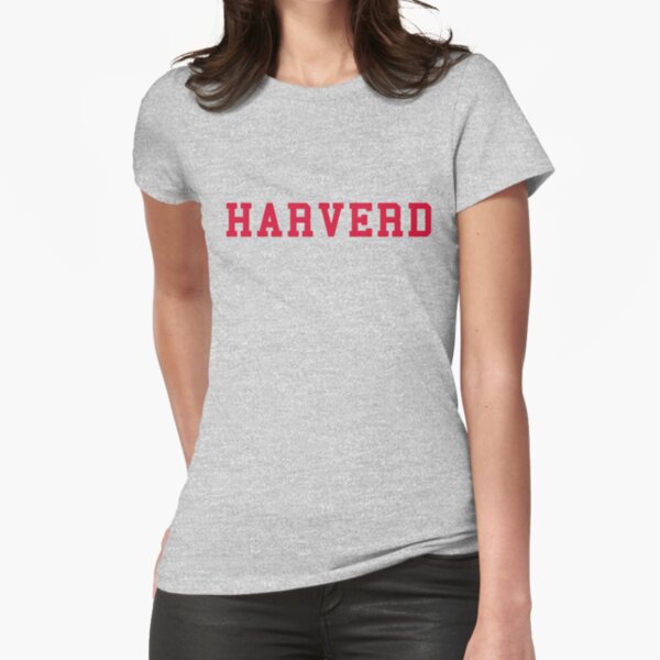 HARVERD (red letters) Fitted T-Shirt