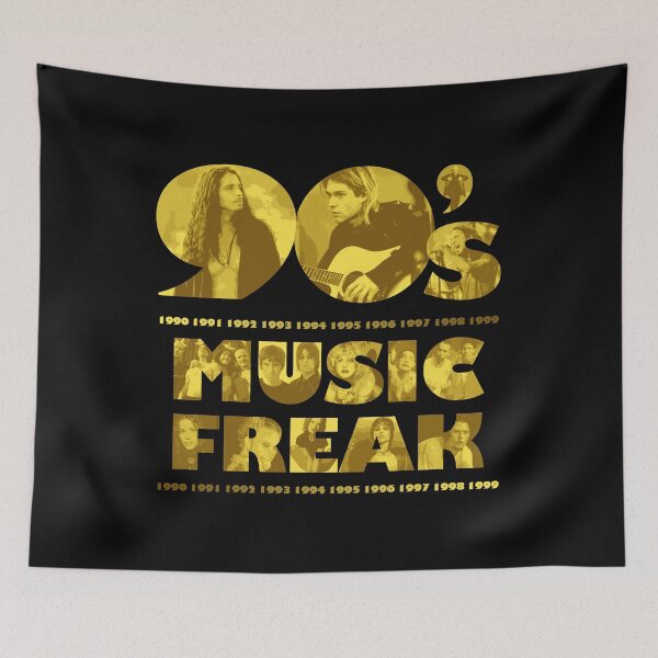 Item preview, 90's Music Freak designed and sold by HobzyMerch.