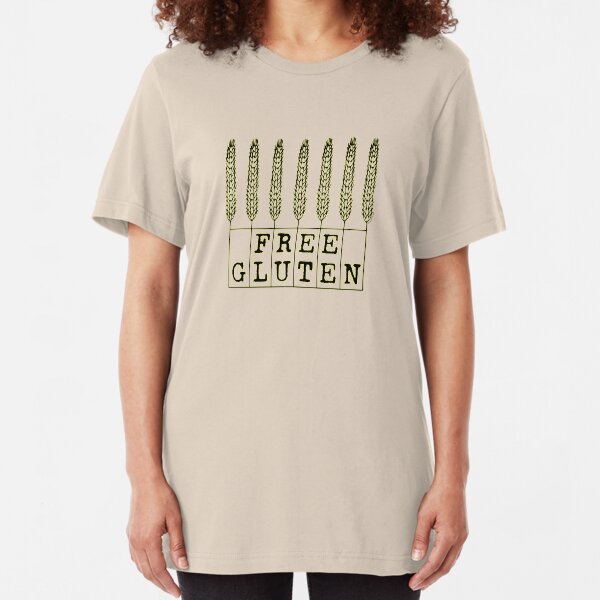Free Gluten Slim Fit T-Shirt